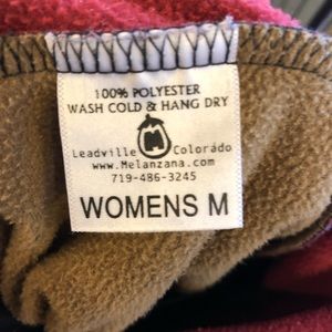 Women’s Medium Red and Tan Melanzana